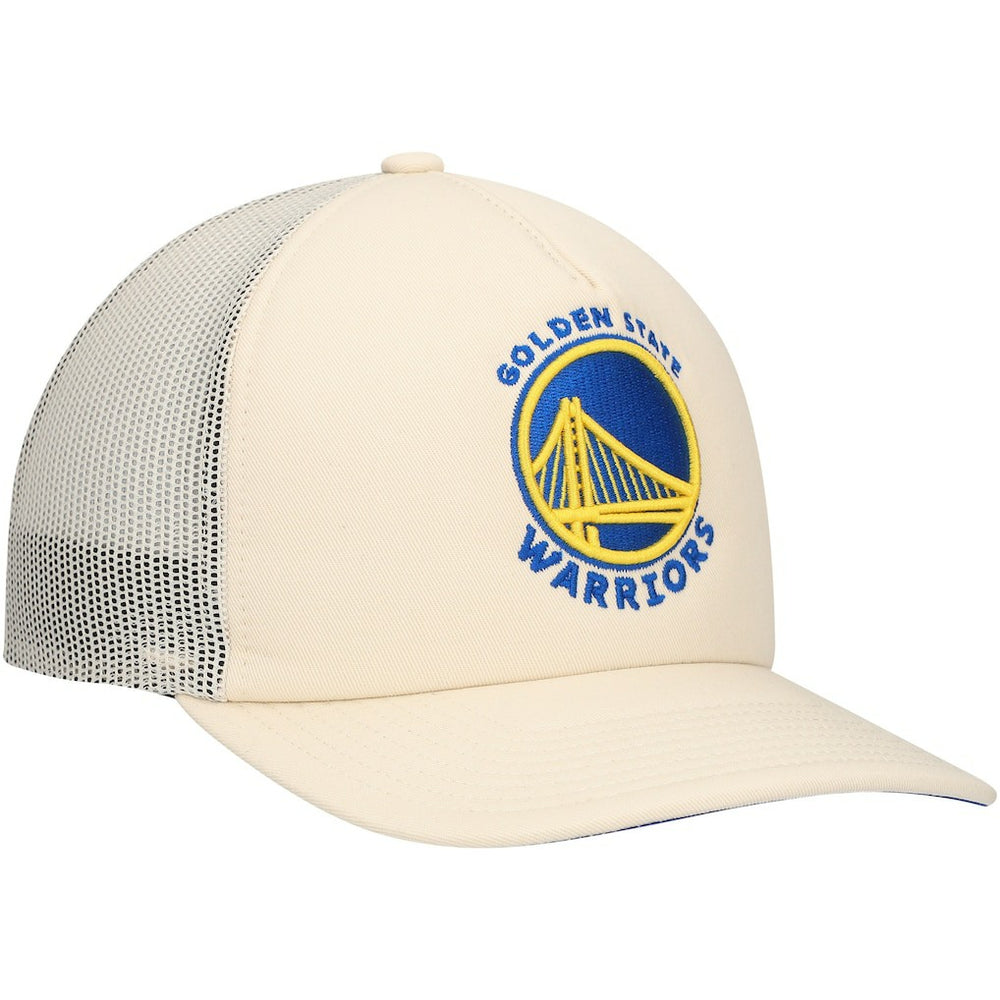 Golden State Warriors Trucker Adjustable Hat sale - Cream on sale