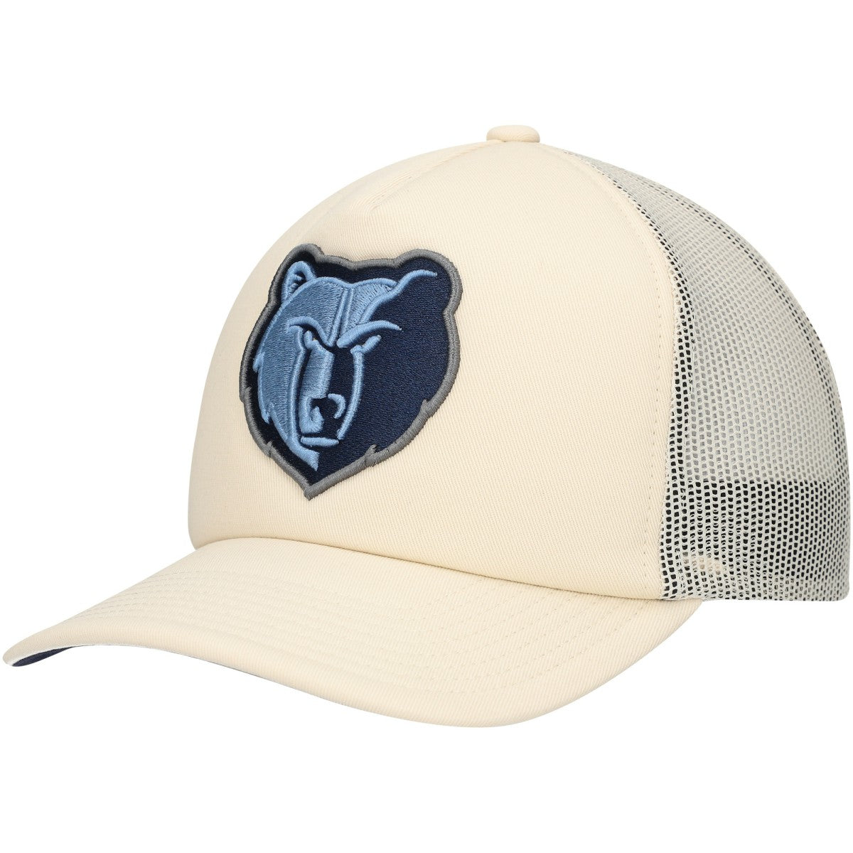 Memphis Grizzlies Trucker Adjustable Hat - Cream on sale