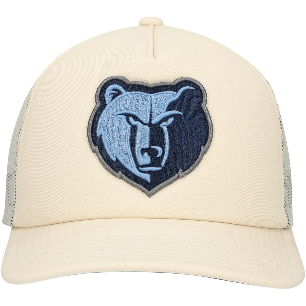 Memphis Grizzlies Trucker Adjustable Hat - Cream on sale
