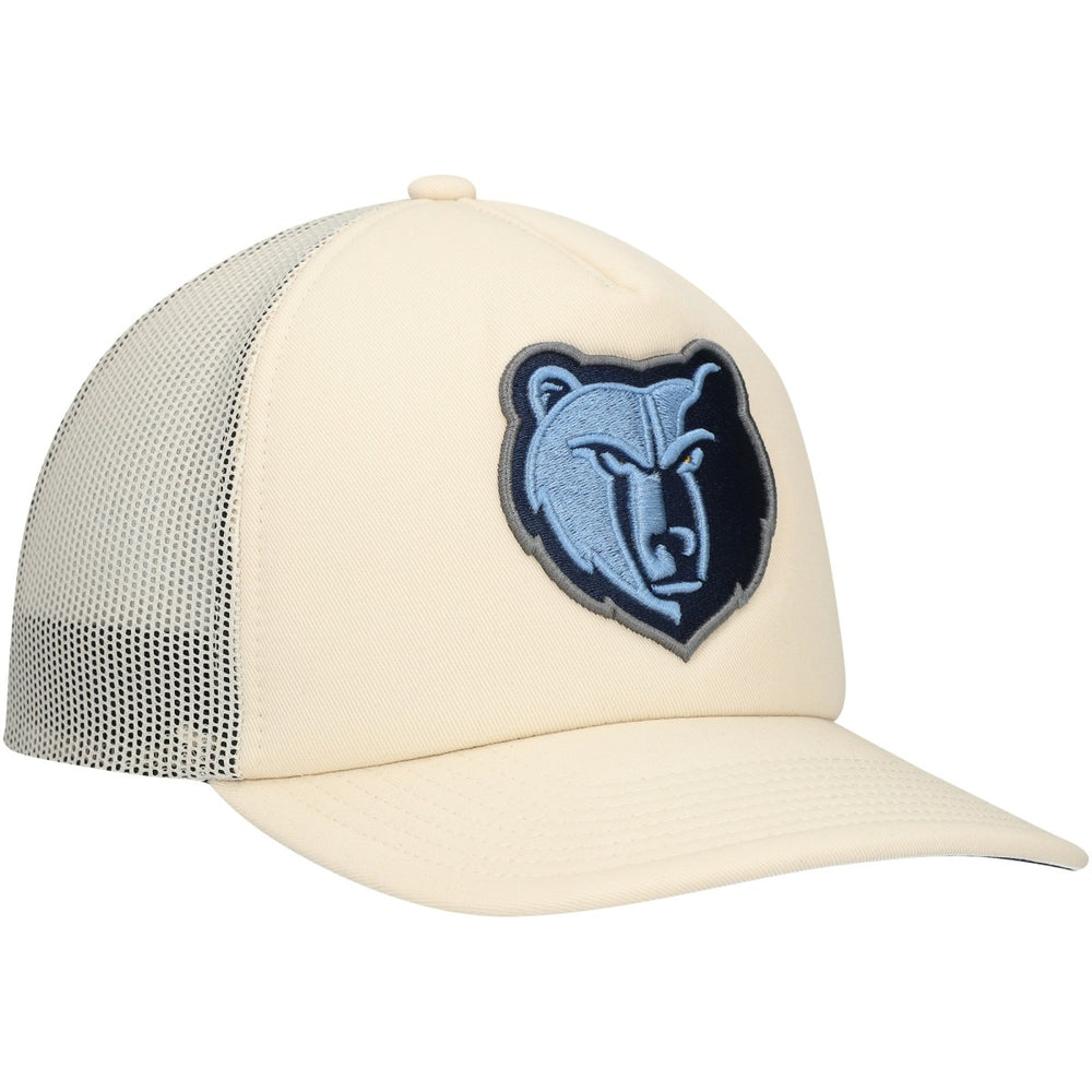 Memphis Grizzlies Trucker Adjustable Hat - Cream on sale