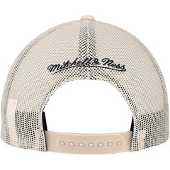Seattle Kraken Mitchell & Ness Foam Front Trucker Adjustable Hat - Cream Hats