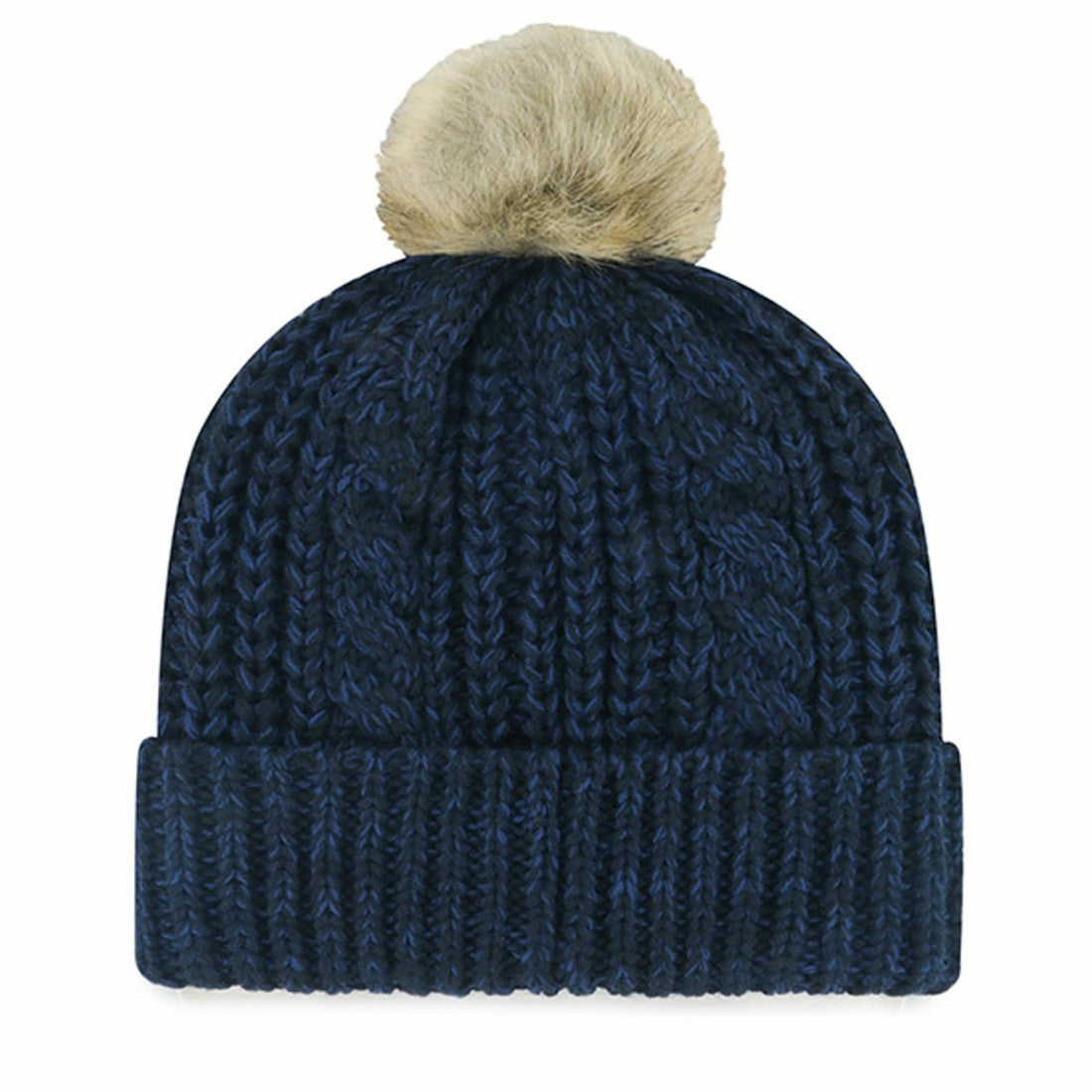 Houston Texans '47 Women's Meeko Cuffed Knit Hat with Pom - Navy cheap