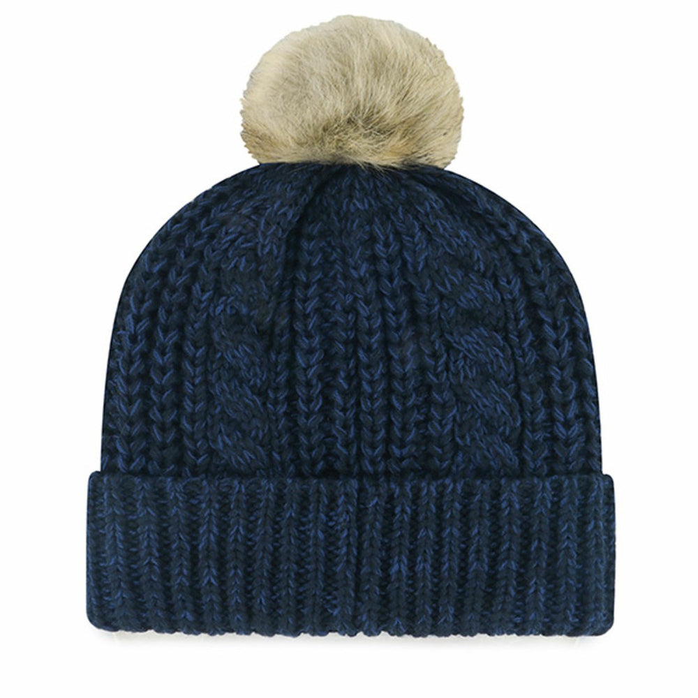 Houston Texans '47 Women's Meeko Cuffed Knit Hat with Pom - Navy cheap