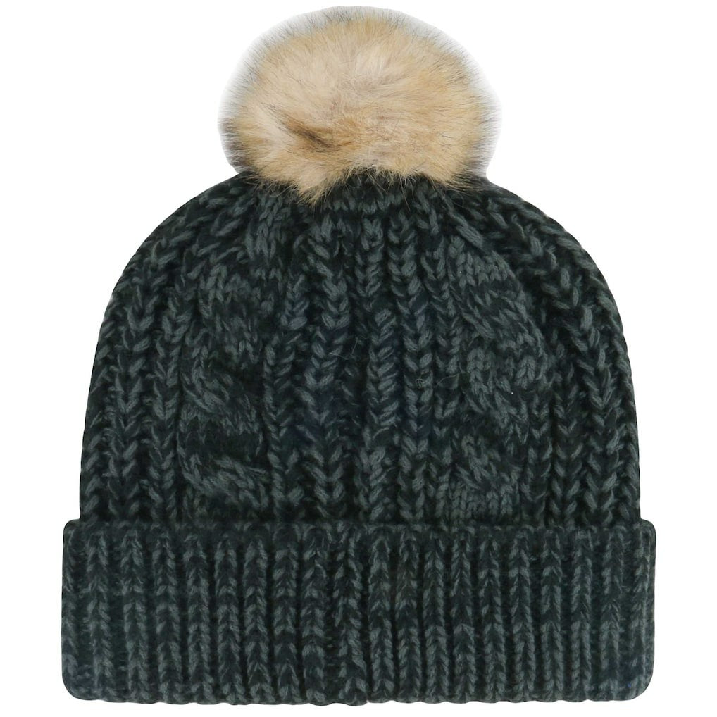 Kansas City Chiefs '47 Women's Meeko Cuffed Knit Hat with Pom - Black on sale