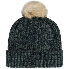 Kansas City Chiefs '47 Women's Meeko Cuffed Knit Hat with Pom - Black on sale