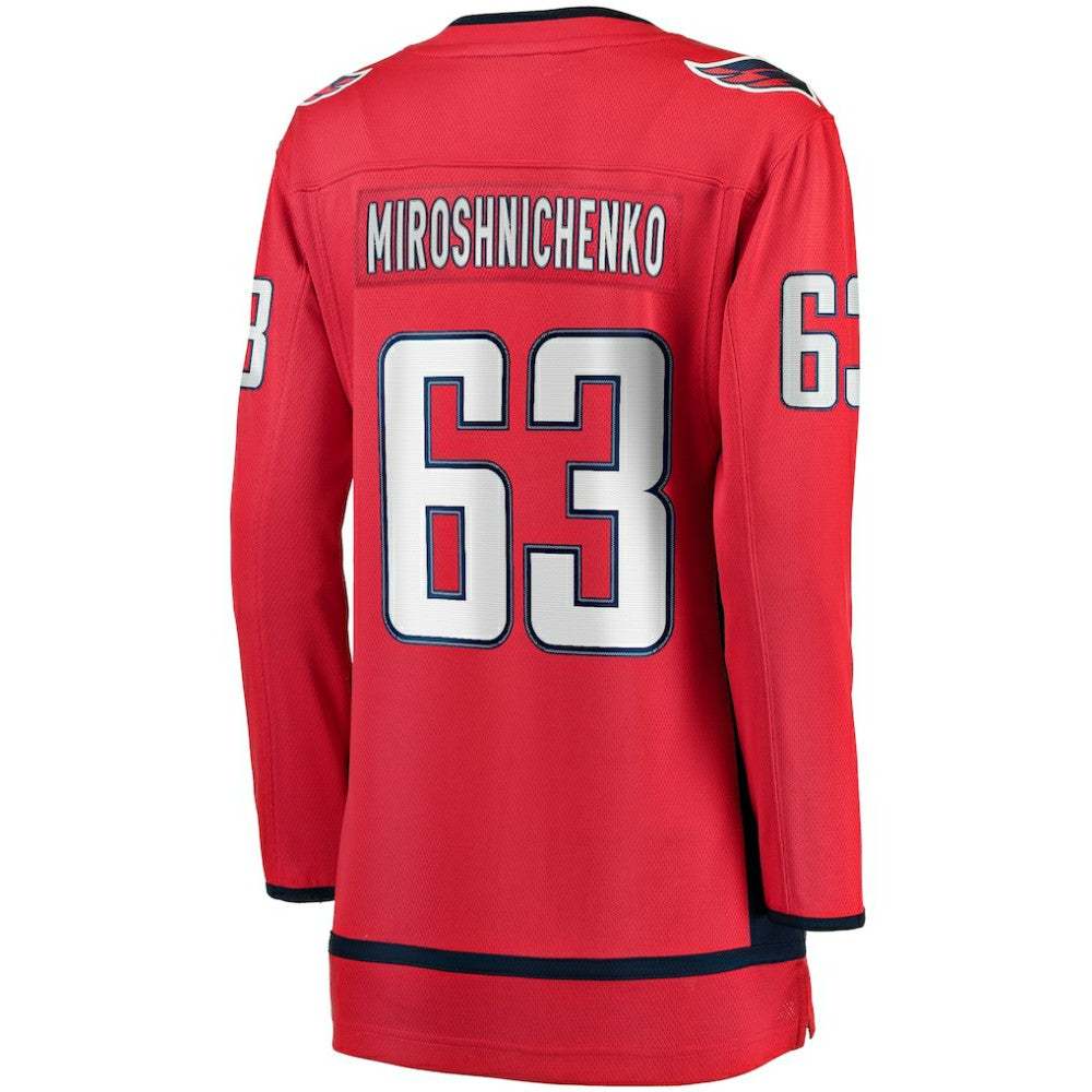 Ivan Miroshnichenko Washington Capitals Fanatics Women's Breakaway Jersey - Red Jerseys