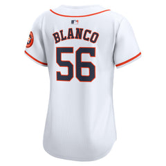 Ronel Blanco Houston Astros Women's Home Limited Jersey White