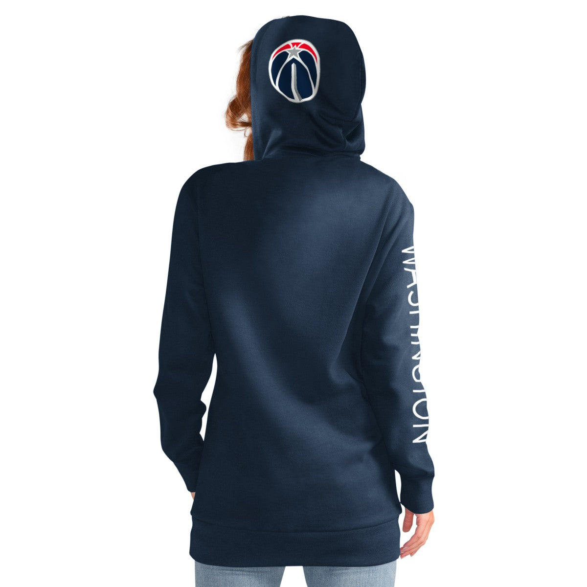 Washington Wizards G-III 4Her by Carl Banks Women's Base Coach Pullover Hoodie - Navy outlet