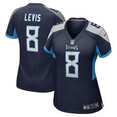Will Levis Tennessee Titans Women's Alternate Game Jersey - Navy discount