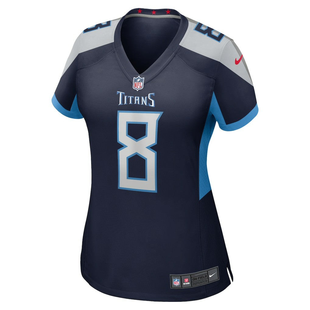 Will Levis Tennessee Titans Women's Alternate Game Jersey - Navy discount