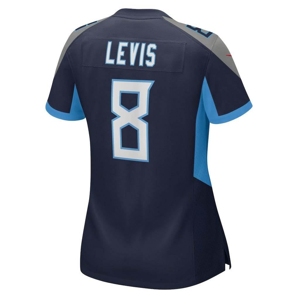 Will Levis Tennessee Titans Women's Alternate Game Jersey - Navy discount