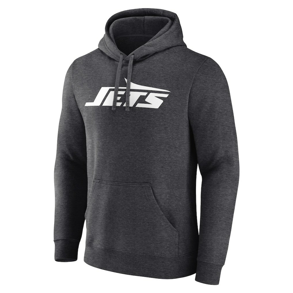 New York Jets Primary Logo Pullover Hoodie - Charcoal online