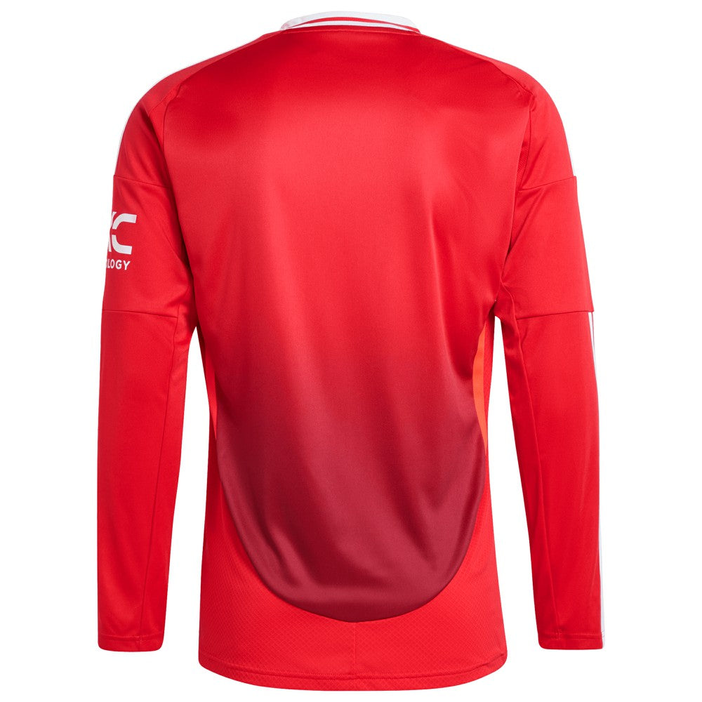 Manchester United 2024/25 Home Long Sleeve Replica Jersey - Red sale