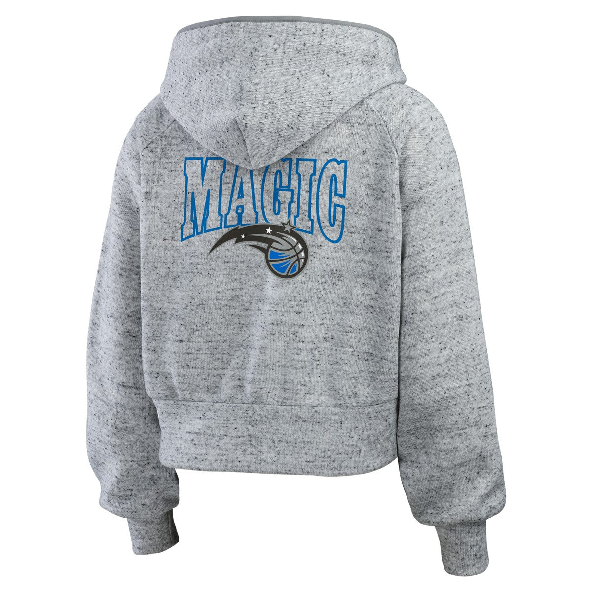 Orlando Magic WEAR by Erin Andrews Women's Speckled Radiator Full-Zip Hoodie - Heather Gray on sale