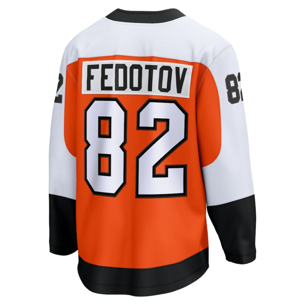 Ivan Fedotov Philadelphia Flyers Fanatics Home Premier Breakaway Player Jersey - Orange Jerseys