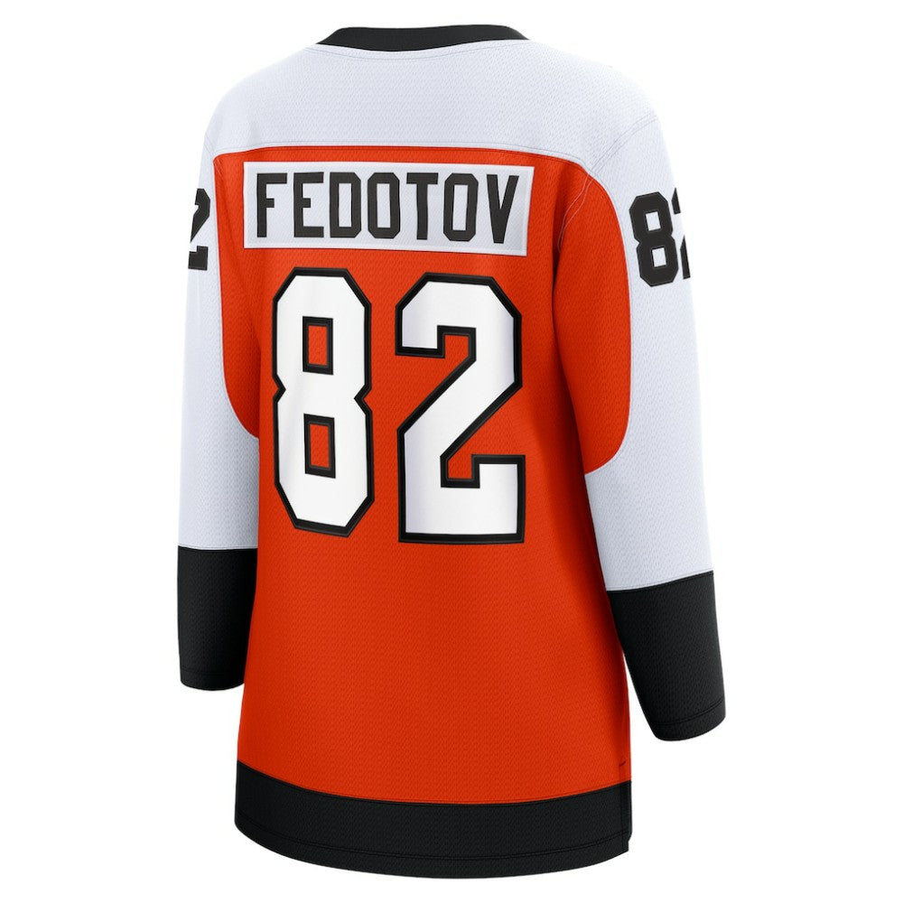 Ivan Fedotov Philadelphia Flyers Fanatics Women's Home Premier Breakaway Player Jersey Breakaway Jersey - Orange Jerseys