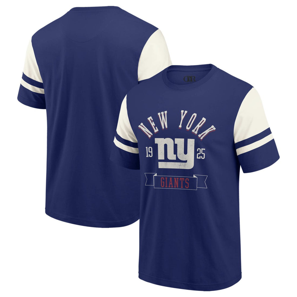 New York Giants Darius Rucker Collection Football T-Shirt - Royal on sale