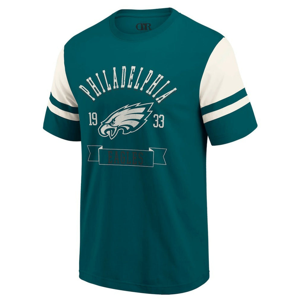 Philadelphia Eagles Darius Rucker Collection Football T-Shirt - Midnight Green outlet