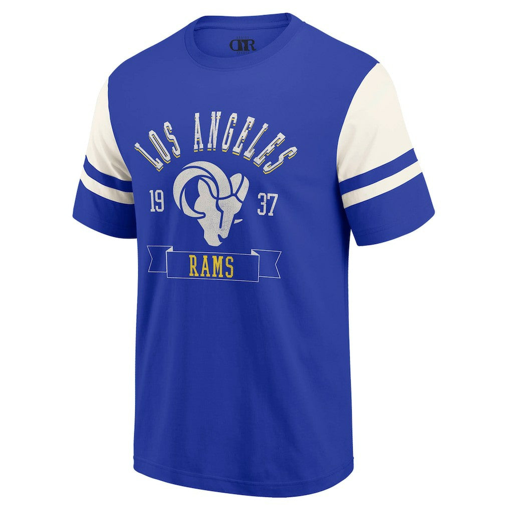 Los Angeles Rams Darius Rucker Collection Football T-Shirt - Royal outlet