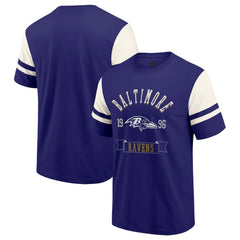 Baltimore Ravens Darius Rucker Collection Football T-Shirt - Purple outlet