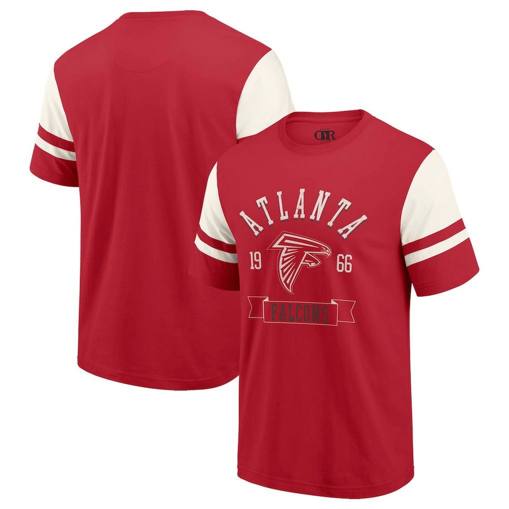Atlanta Falcons Darius Rucker Collection Football T-Shirt - Red for sale