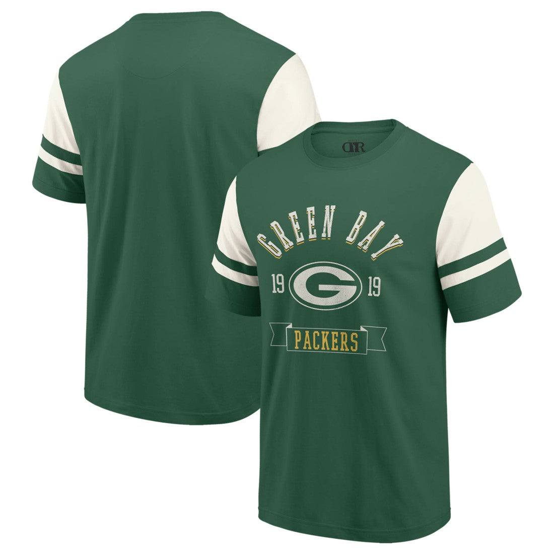Green Bay Packers Darius Rucker Collection Football T-Shirt - Green on sale