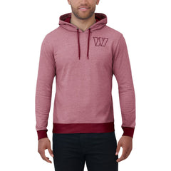 Washington Commanders Darius Rucker Collection Tonal Knit Pullover Hoodie - Burgundy on sale