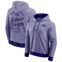 Baltimore Ravens Darius Rucker Collection Tonal Knit Pullover Hoodie - Purple sale