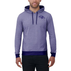 Baltimore Ravens Darius Rucker Collection Tonal Knit Pullover Hoodie - Purple sale