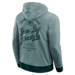 Green Bay Packers Darius Rucker Collection Tonal Knit Pullover Hoodie - Green for sale