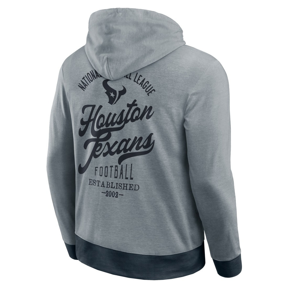 Houston Texans Darius Rucker Collection Tonal Knit Pullover Hoodie - Navy discount