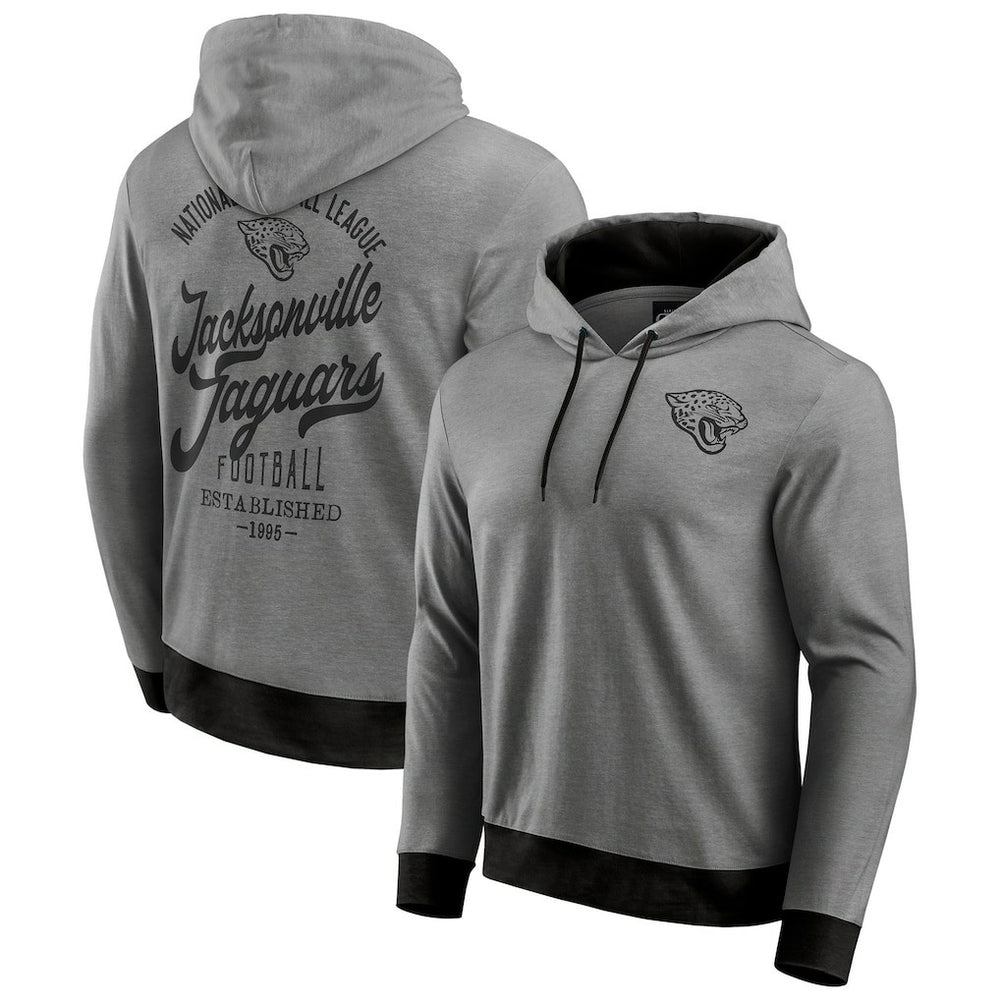 Jacksonville Jaguars Darius Rucker Collection Tonal Knit Pullover Hoodie - Black on sale