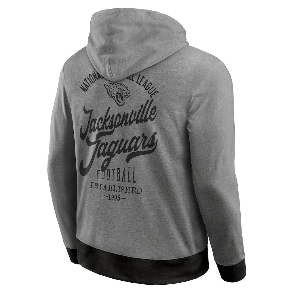Jacksonville Jaguars Darius Rucker Collection Tonal Knit Pullover Hoodie - Black on sale