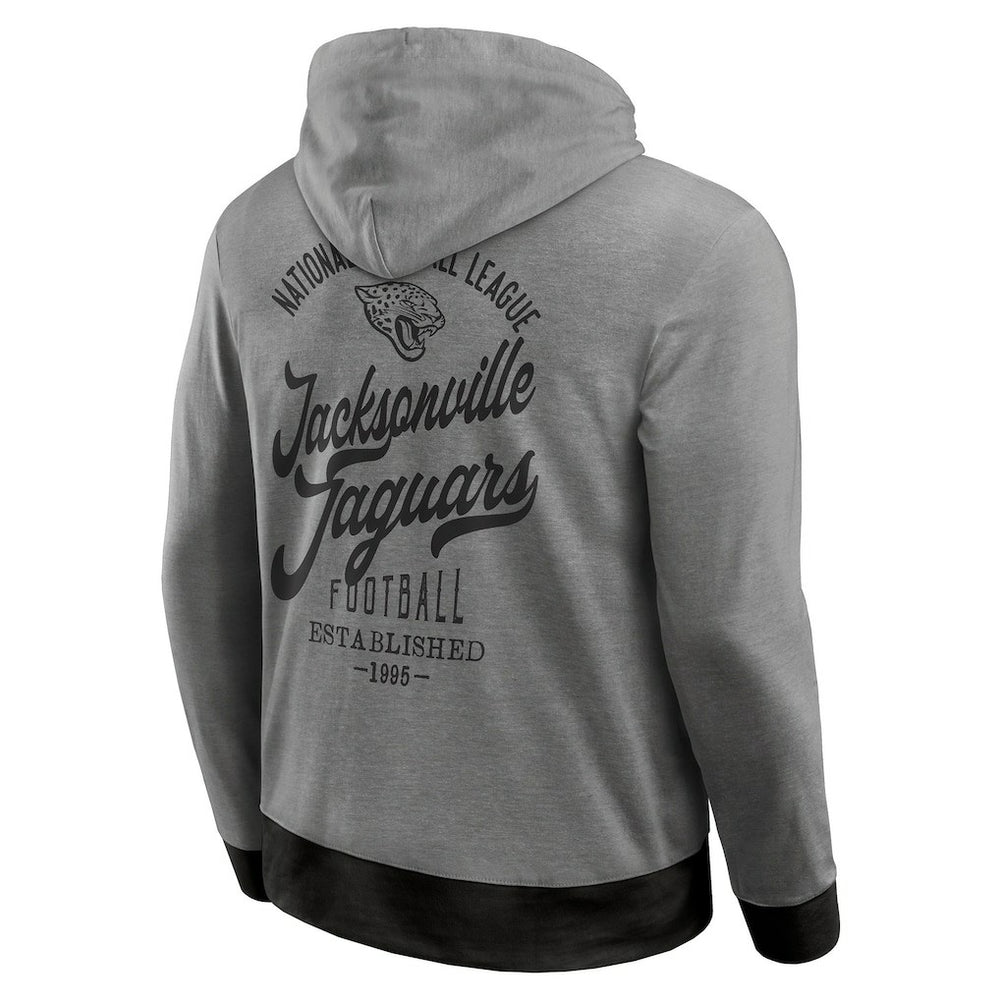 Jacksonville Jaguars Darius Rucker Collection Tonal Knit Pullover Hoodie - Black on sale