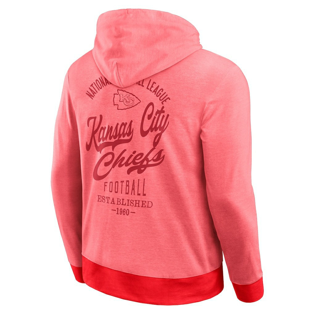 Kansas City Chiefs Darius Rucker Collection Tonal Knit Pullover Hoodie - Red cheap