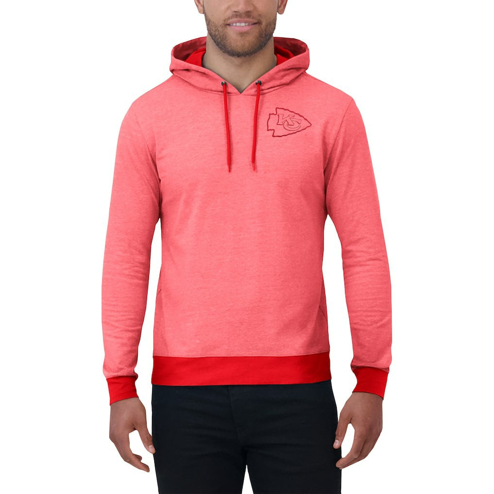 Kansas City Chiefs Darius Rucker Collection Tonal Knit Pullover Hoodie - Red cheap