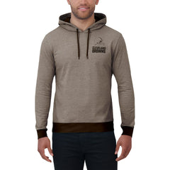 Cleveland Browns Darius Rucker Collection Tonal Knit Pullover Hoodie - Brown outlet