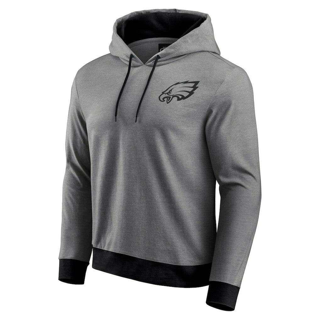 Philadelphia Eagles Darius Rucker Collection Tonal Knit Pullover Hoodie - Gray on sale