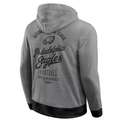 Philadelphia Eagles Darius Rucker Collection Tonal Knit Pullover Hoodie - Gray on sale
