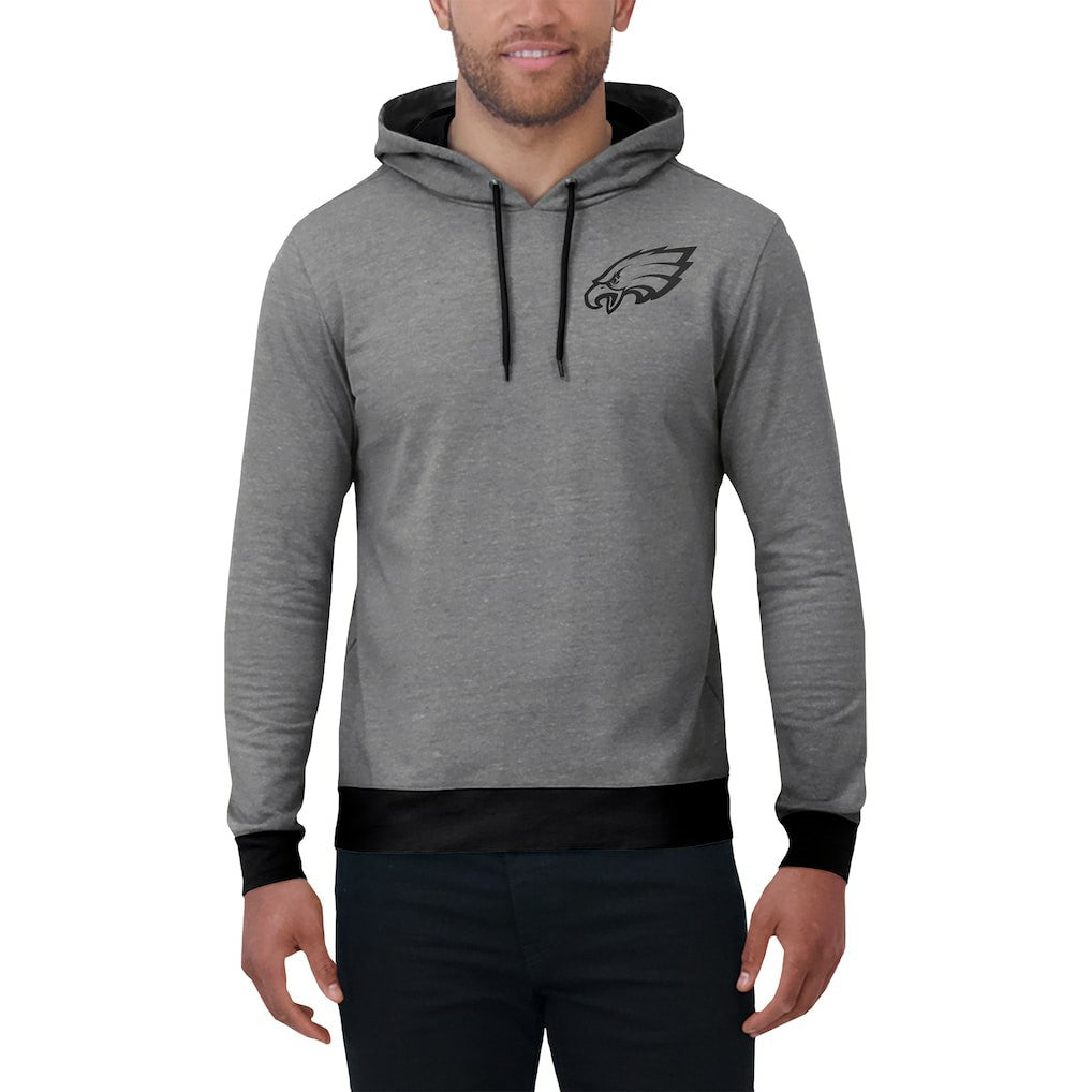 Philadelphia Eagles Darius Rucker Collection Tonal Knit Pullover Hoodie - Gray on sale