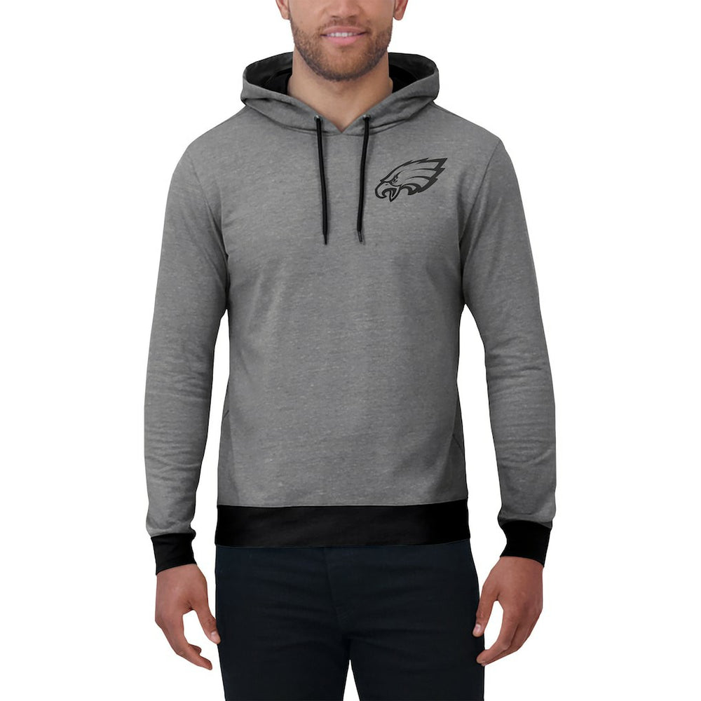 Philadelphia Eagles Darius Rucker Collection Tonal Knit Pullover Hoodie - Gray on sale