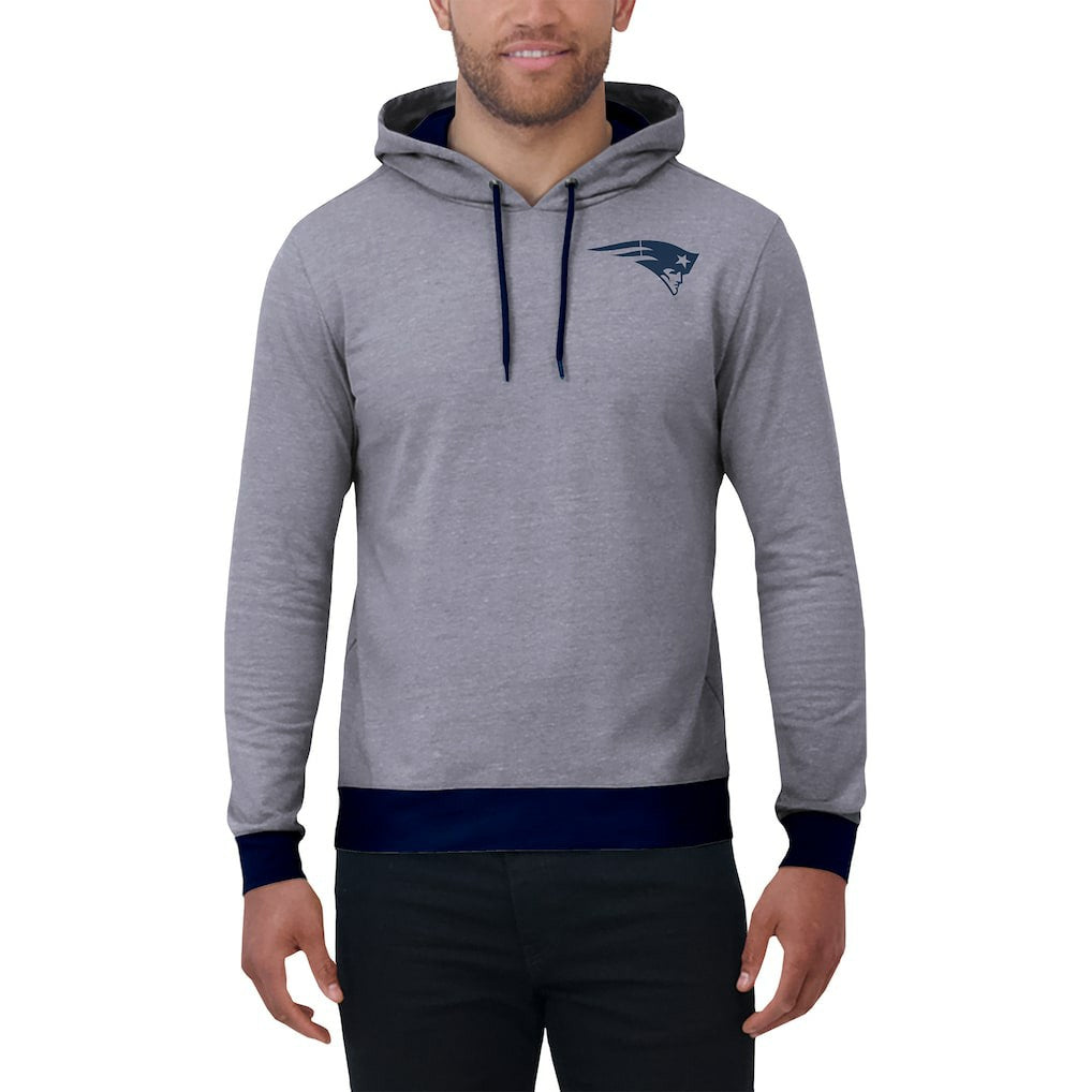 New England Patriots Darius Rucker Collection Tonal Knit Pullover Hoodie - Navy sale