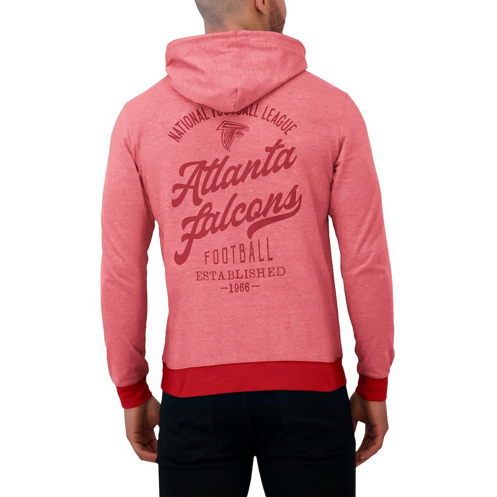 Atlanta Falcons Darius Rucker Collection Tonal Knit Pullover Hoodie - Red sale