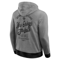 New Orleans Saints Darius Rucker Collection Tonal Knit Pullover Hoodie - Black on sale