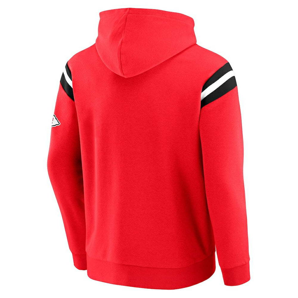 Kansas City Chiefs Darius Rucker Collection Football Washed Pullover Hoodie - Red online
