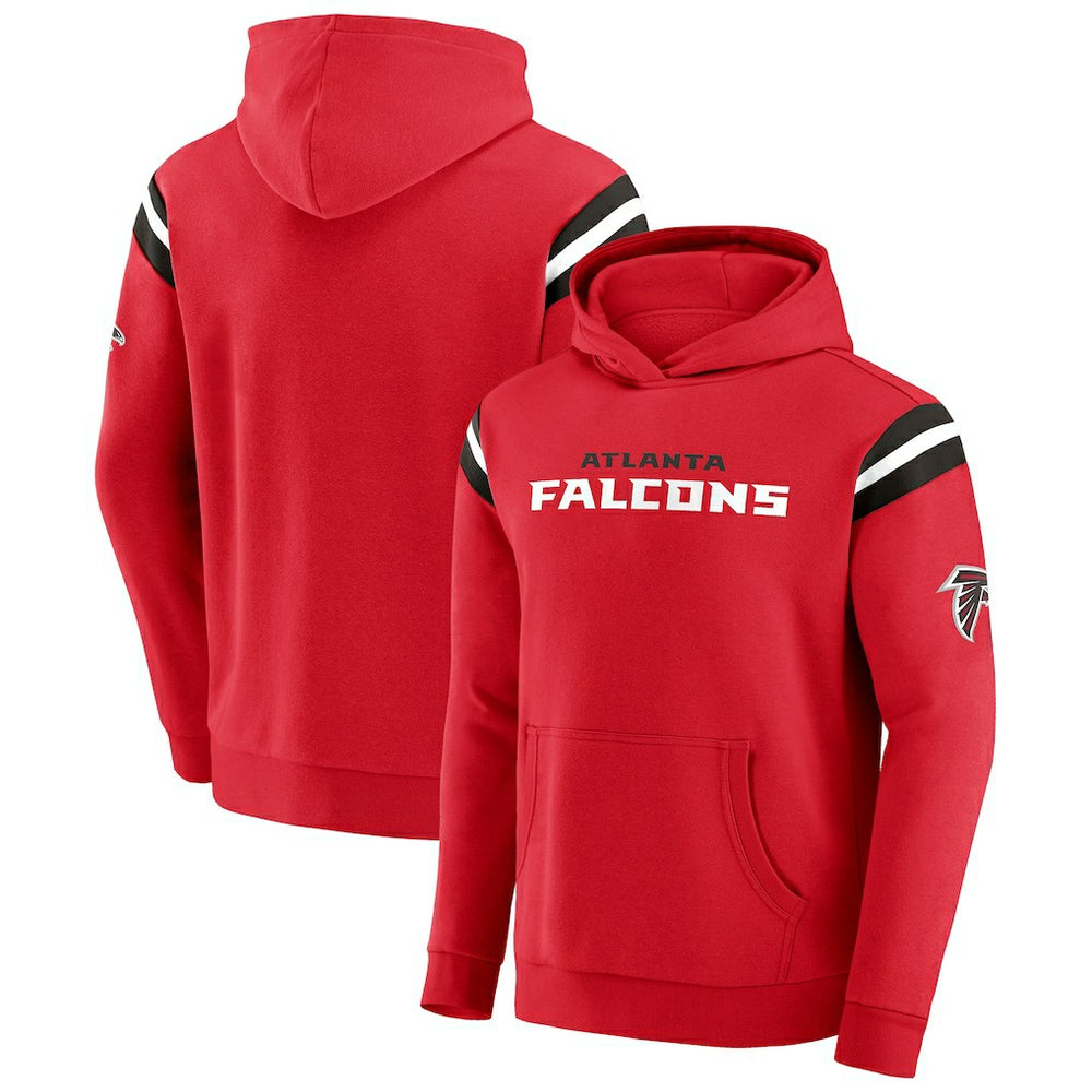 Atlanta Falcons Darius Rucker Collection Football Washed Pullover Hoodie - Red discount