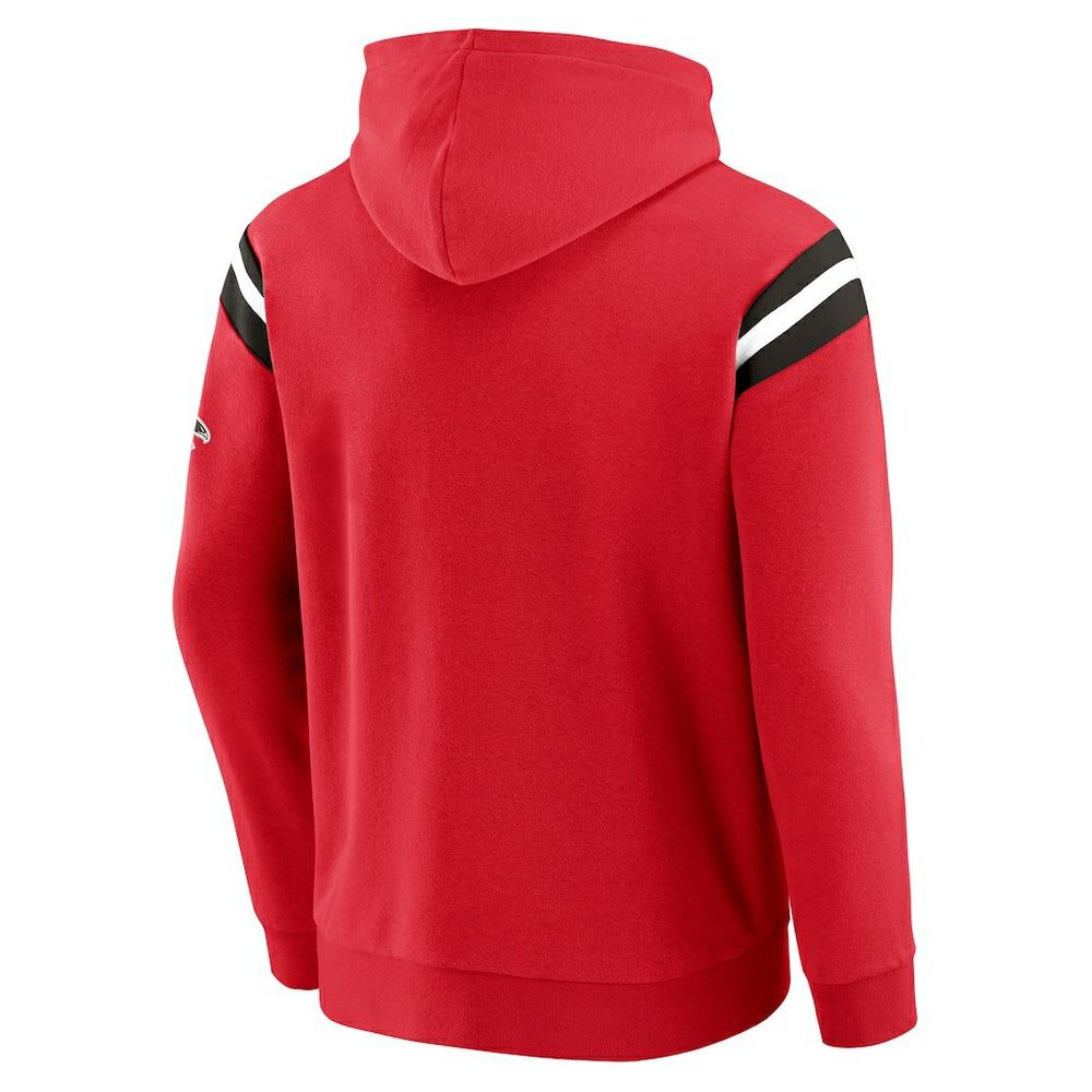 Atlanta Falcons Darius Rucker Collection Football Washed Pullover Hoodie - Red discount