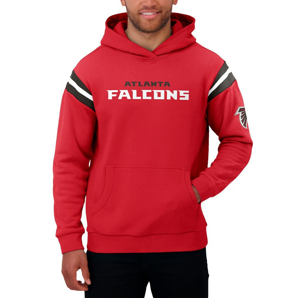 Atlanta Falcons Darius Rucker Collection Football Washed Pullover Hoodie - Red discount