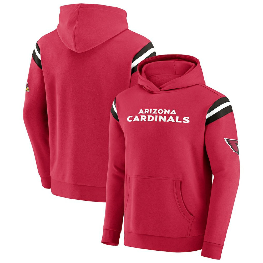 Arizona Cardinals Darius Rucker Collection Football Washed Pullover Hoodie - Cardinal cheap
