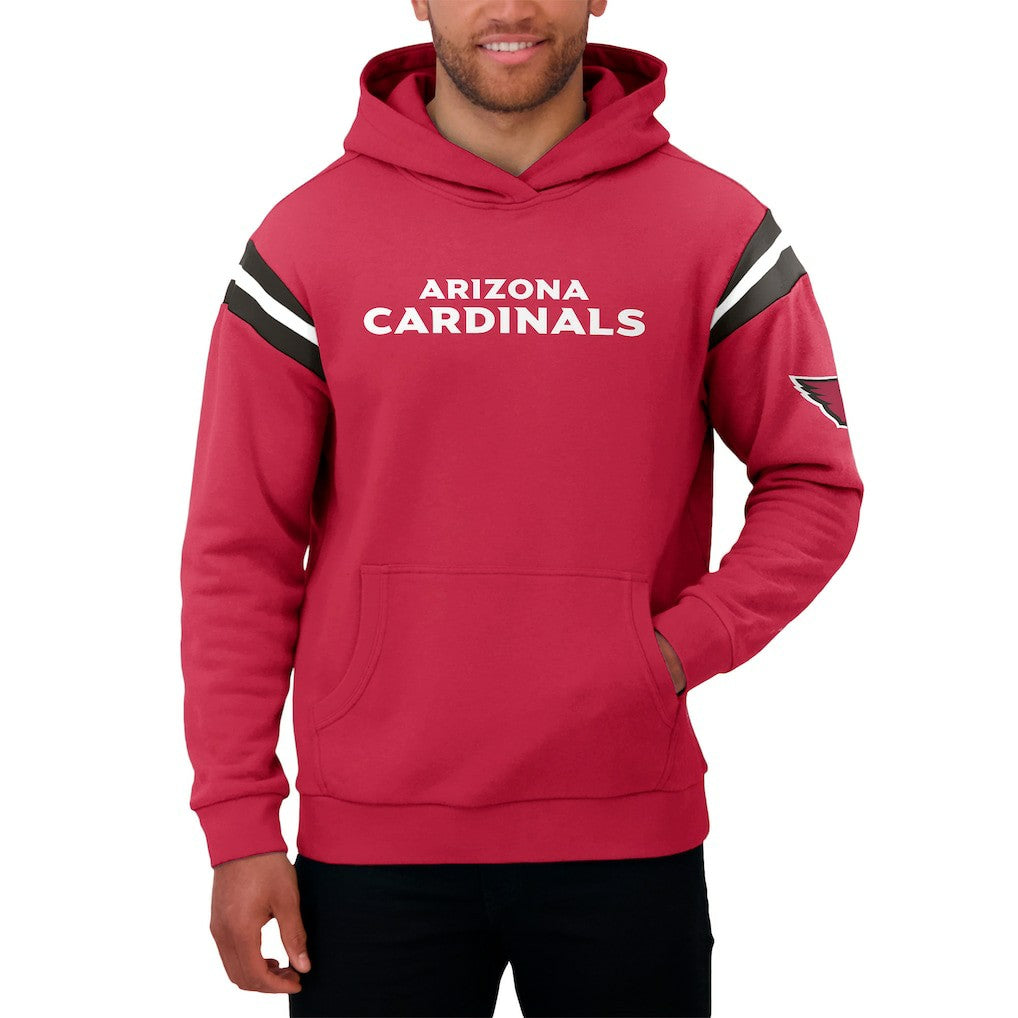 Arizona Cardinals Darius Rucker Collection Football Washed Pullover Hoodie - Cardinal cheap